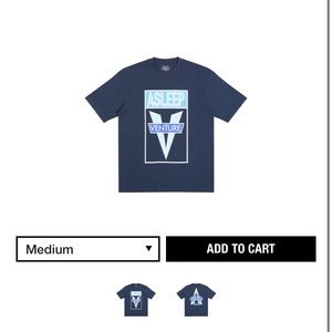 Palace/Venture Asleep Tee Medium Navy